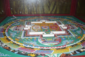 Мандала в буддистком храме