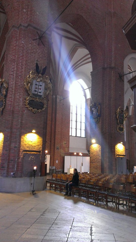 В соборе Святого Петра в Риге (2015 г.)