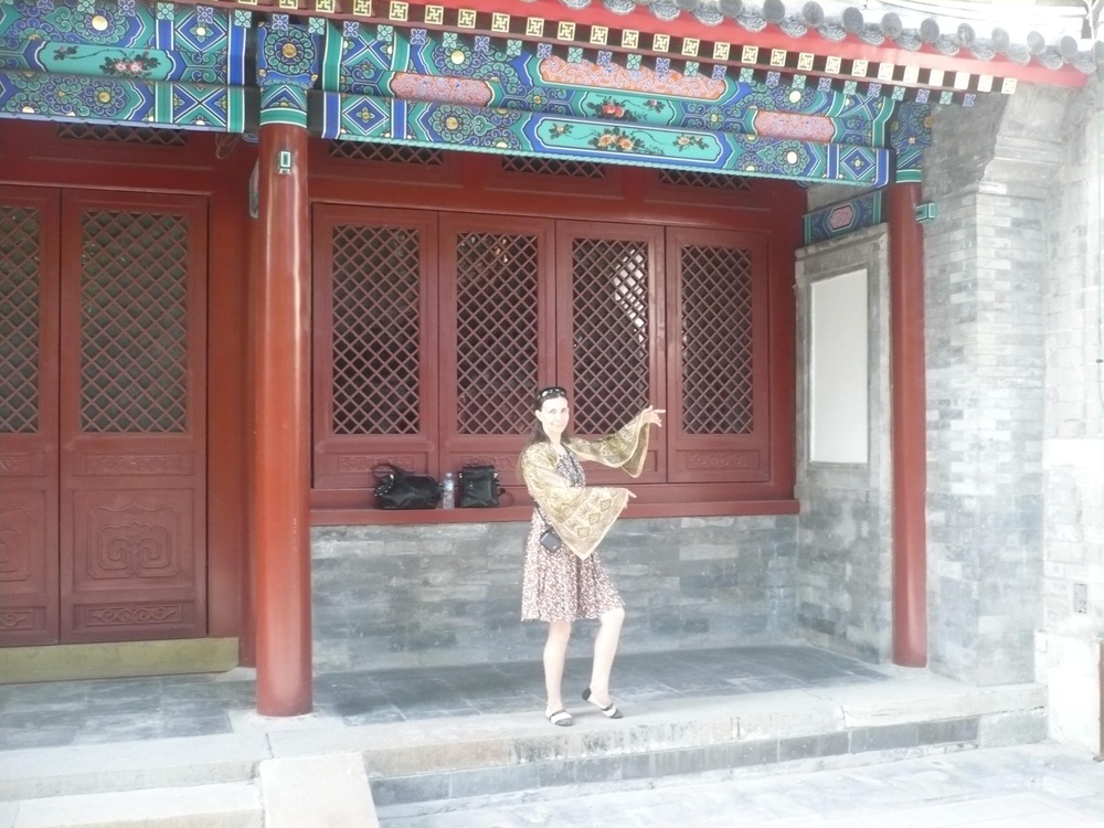Джен - гун у храма "Спящего Будды"