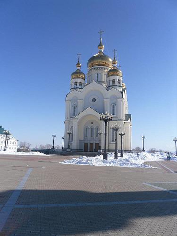 Хаб. Храм на Амуре.