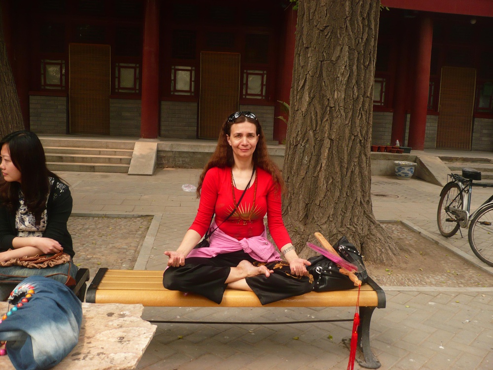 Медитация в храме "Белые Облака"