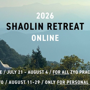 Online retrit Shaolin 2026