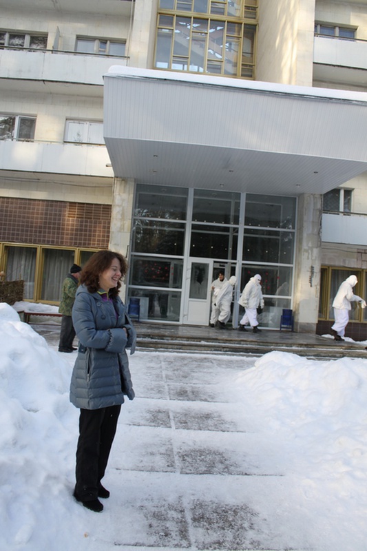 Без санитаров не обошлось