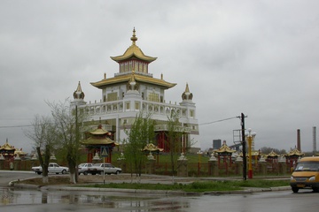 Хурул в дождь и давно